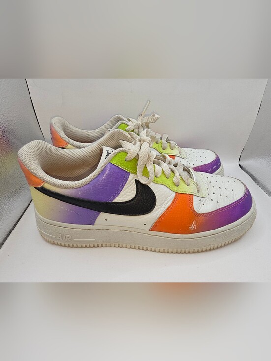 Nike Air Force Shoes - Nike Women's 10 Air Force 1 Low Multi-Color Gradient